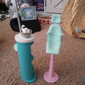 Barbie Mint and Pink Dental Playset